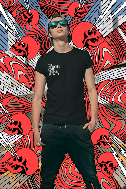 The Detroit Cool People Society Tee - Front and Back Print - Tonyalicious Tees