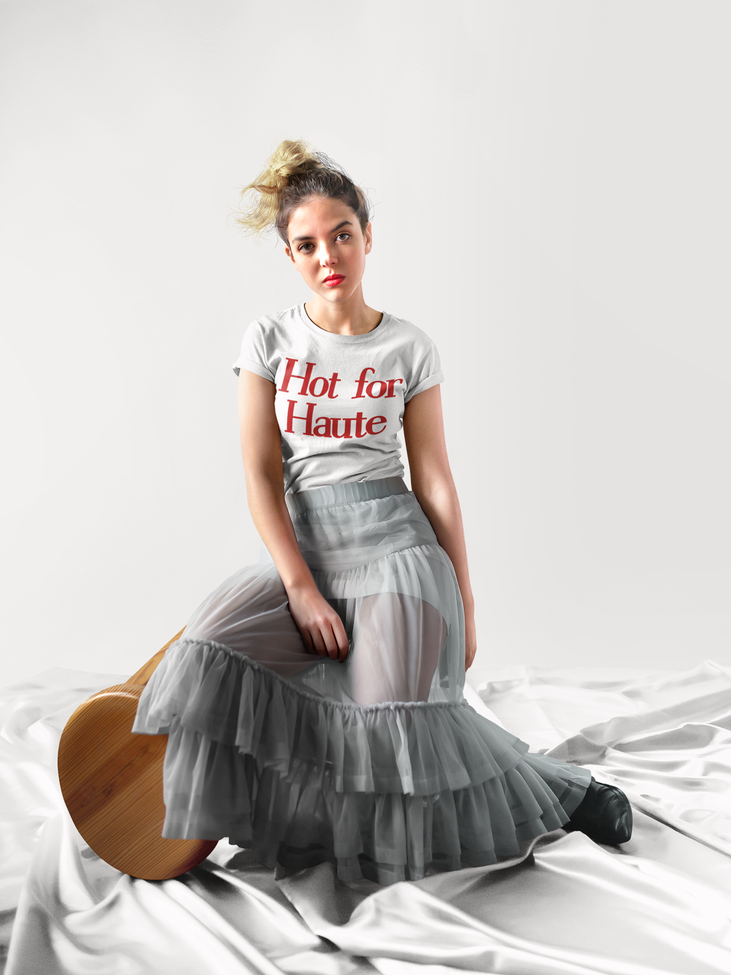 Hot for Haute Large Print Tee - Tonyalicious Tees