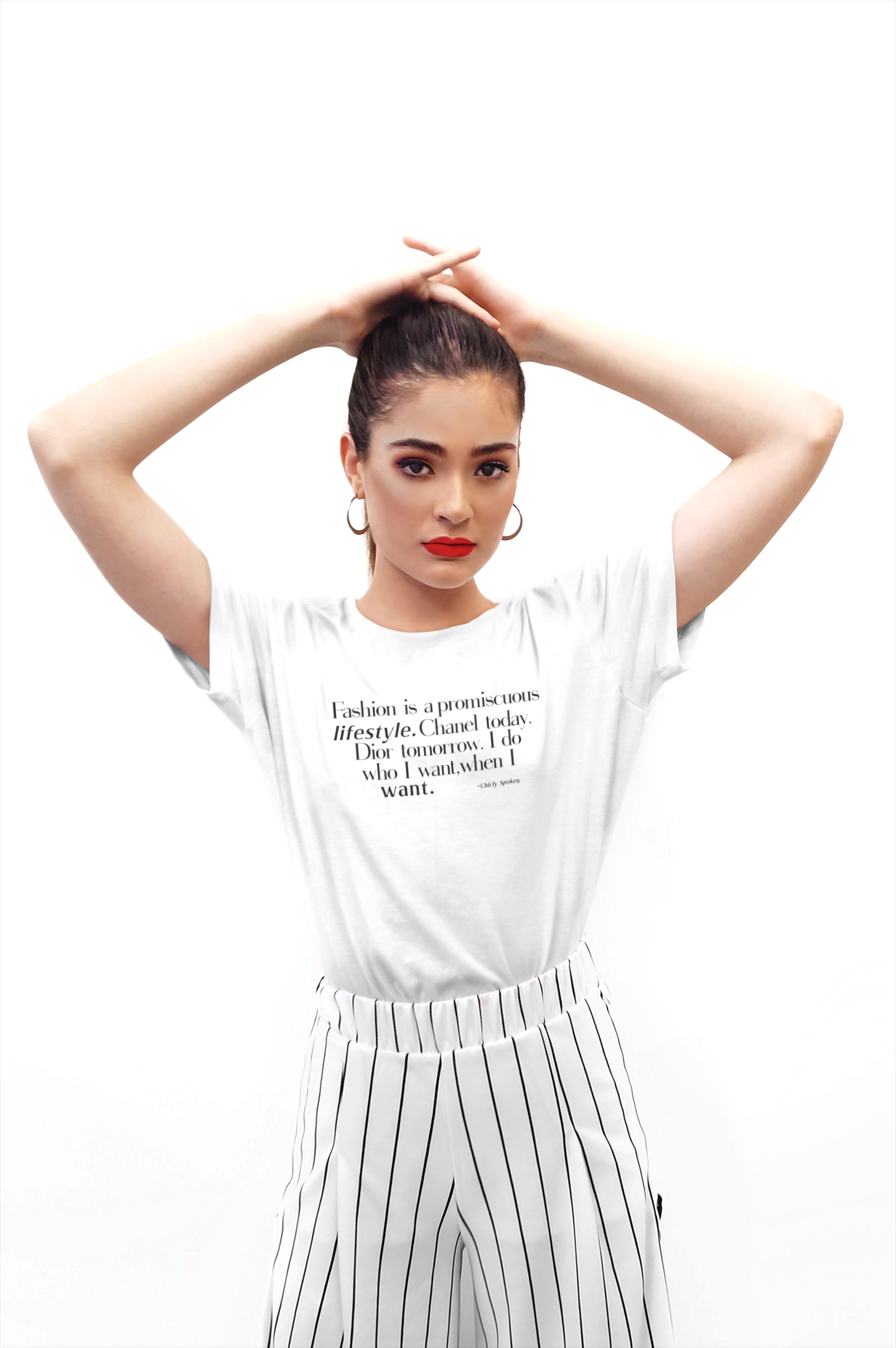 Fashion is a Promiscuous Lifestyle Tee - Tonyalicious Tees