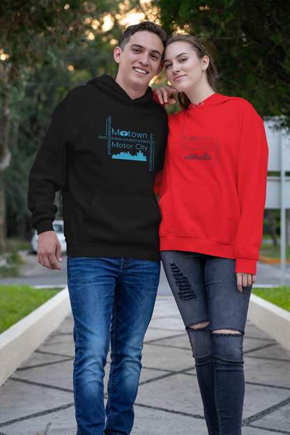 Motown Motor City Detroit Hoodie - Tonyalicious Tees