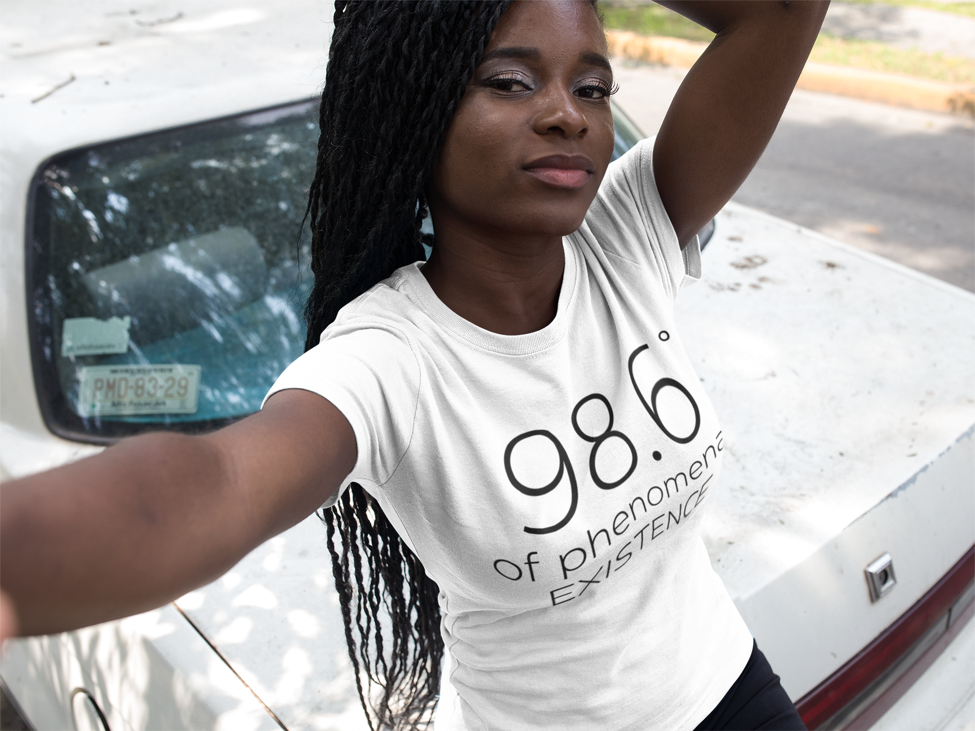 98.6 Degrees of Phenomenal Existence Tee - Tonyalicious Tees