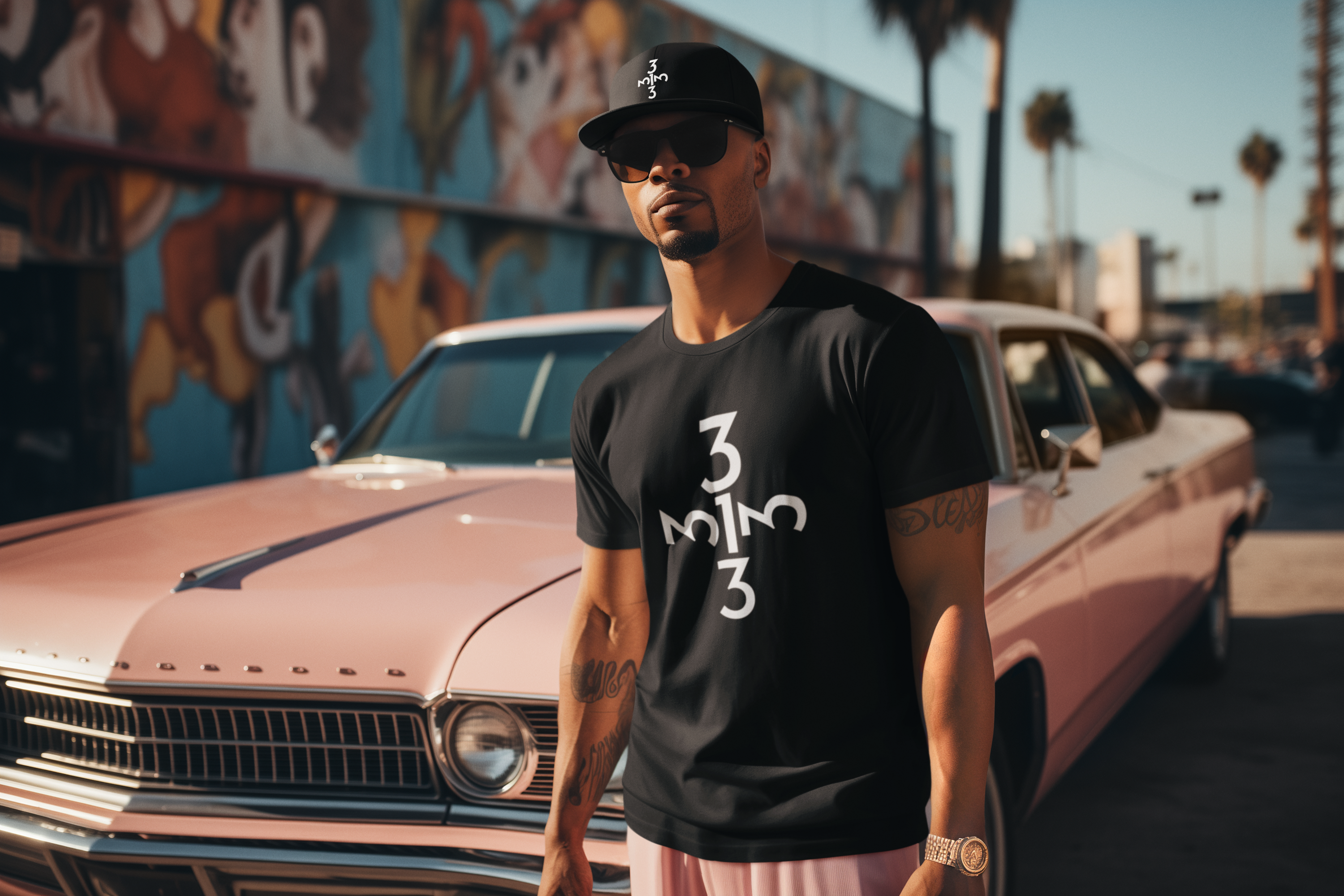 Twisted 313 Tee - Front and Back Print